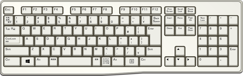 キーボードテスト